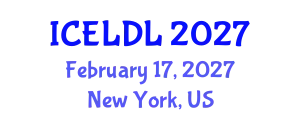 International Conference on E-Learning and Distance Learning (ICELDL) February 17, 2027 - New York, United States