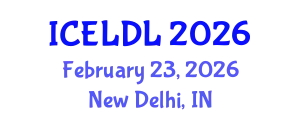 International Conference on E-Learning and Distance Learning (ICELDL) February 23, 2026 - New Delhi, India