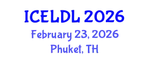 International Conference on E-Learning and Distance Learning (ICELDL) February 23, 2026 - Phuket, Thailand
