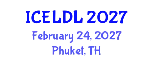 International Conference on E-Learning and Distance Learning (ICELDL) February 24, 2027 - Phuket, Thailand