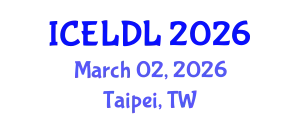 International Conference on E-Learning and Distance Learning (ICELDL) March 02, 2026 - Taipei, Taiwan