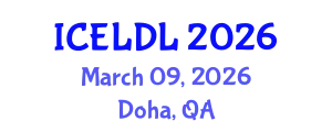 International Conference on E-Learning and Distance Learning (ICELDL) March 09, 2026 - Doha, Qatar