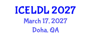 International Conference on E-Learning and Distance Learning (ICELDL) March 17, 2027 - Doha, Qatar