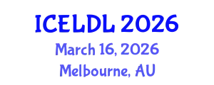 International Conference on E-Learning and Distance Learning (ICELDL) March 16, 2026 - Melbourne, Australia