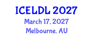 International Conference on E-Learning and Distance Learning (ICELDL) March 17, 2027 - Melbourne, Australia