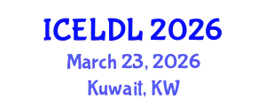 International Conference on E-Learning and Distance Learning (ICELDL) March 23, 2026 - Kuwait, Kuwait