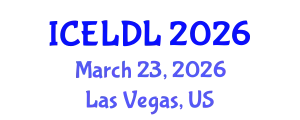 International Conference on E-Learning and Distance Learning (ICELDL) March 23, 2026 - Las Vegas, United States