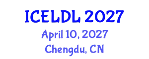 International Conference on E-Learning and Distance Learning (ICELDL) April 10, 2027 - Chengdu, China