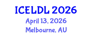 International Conference on E-Learning and Distance Learning (ICELDL) April 13, 2026 - Melbourne, Australia