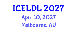 International Conference on E-Learning and Distance Learning (ICELDL) April 10, 2027 - Melbourne, Australia