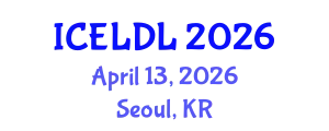International Conference on E-Learning and Distance Learning (ICELDL) April 13, 2026 - Seoul, Republic of Korea