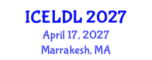 International Conference on E-Learning and Distance Learning (ICELDL) April 17, 2027 - Marrakesh, Morocco