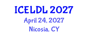 International Conference on E-Learning and Distance Learning (ICELDL) April 24, 2027 - Nicosia, Cyprus