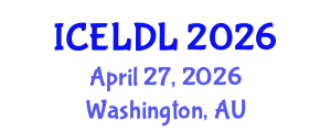 International Conference on E-Learning and Distance Learning (ICELDL) April 27, 2026 - Washington, Australia