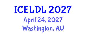 International Conference on E-Learning and Distance Learning (ICELDL) April 24, 2027 - Washington, Australia