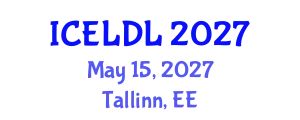 International Conference on E-Learning and Distance Learning (ICELDL) May 15, 2027 - Tallinn, Estonia