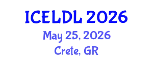 International Conference on E-Learning and Distance Learning (ICELDL) May 25, 2026 - Crete, Greece