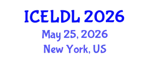 International Conference on E-Learning and Distance Learning (ICELDL) May 25, 2026 - New York, United States