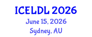 International Conference on E-Learning and Distance Learning (ICELDL) June 15, 2026 - Sydney, Australia
