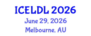 International Conference on E-Learning and Distance Learning (ICELDL) June 29, 2026 - Melbourne, Australia