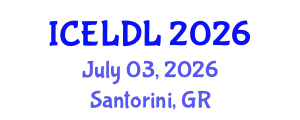 International Conference on E-Learning and Distance Learning (ICELDL) July 03, 2026 - Santorini, Greece