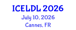 International Conference on E-Learning and Distance Learning (ICELDL) July 10, 2026 - Cannes, France