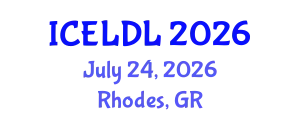International Conference on E-Learning and Distance Learning (ICELDL) July 24, 2026 - Rhodes, Greece