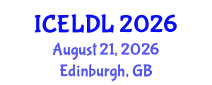 International Conference on E-Learning and Distance Learning (ICELDL) August 21, 2026 - Edinburgh, United Kingdom