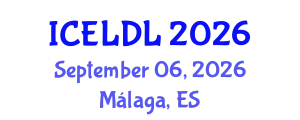 International Conference on E-Learning and Distance Learning (ICELDL) September 06, 2026 - Málaga, Spain