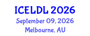 International Conference on E-Learning and Distance Learning (ICELDL) September 09, 2026 - Melbourne, Australia