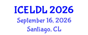 International Conference on E-Learning and Distance Learning (ICELDL) September 16, 2026 - Santiago, Chile