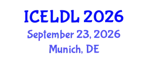 International Conference on E-Learning and Distance Learning (ICELDL) September 23, 2026 - Munich, Germany