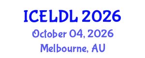 International Conference on E-Learning and Distance Learning (ICELDL) October 04, 2026 - Melbourne, Australia