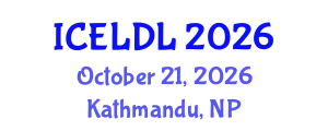 International Conference on E-Learning and Distance Learning (ICELDL) October 21, 2026 - Kathmandu, Nepal