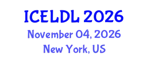 International Conference on E-Learning and Distance Learning (ICELDL) November 04, 2026 - New York, United States