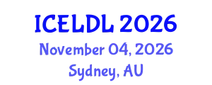 International Conference on E-Learning and Distance Learning (ICELDL) November 04, 2026 - Sydney, Australia