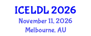 International Conference on E-Learning and Distance Learning (ICELDL) November 11, 2026 - Melbourne, Australia