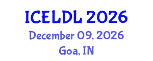 International Conference on E-Learning and Distance Learning (ICELDL) December 09, 2026 - Goa, India