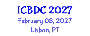 International Conference on Big Data Computing (ICBDC) February 08, 2027 - Lisbon, Portugal