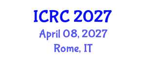 International Conference on Regional Climate (ICRC) April 08, 2027 - Rome, Italy