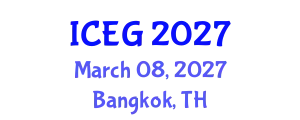 International Conference on Electronic Governance (ICEG) March 08, 2027 - Bangkok, Thailand
