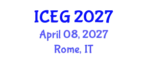 International Conference on Electronic Governance (ICEG) April 08, 2027 - Rome, Italy