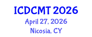 International Conference on Diamond, Carbon Materials and Technology (ICDCMT) April 27, 2026 - Nicosia, Cyprus
