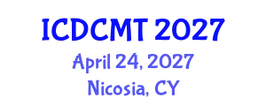 International Conference on Diamond, Carbon Materials and Technology (ICDCMT) April 24, 2027 - Nicosia, Cyprus