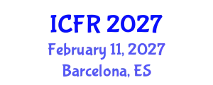 International Conference on Flood Resilience (ICFR) February 11, 2027 - Barcelona, Spain