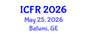 International Conference on Flood Resilience (ICFR) May 25, 2026 - Batumi, Georgia