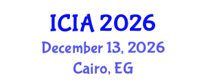 International Conference on Informatics and Applications (ICIA) December 13, 2026 - Cairo, Egypt