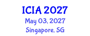 International Conference on Informatics and Applications (ICIA) May 03, 2027 - Singapore, Singapore