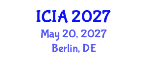 International Conference on Informatics and Applications (ICIA) May 20, 2027 - Berlin, Germany