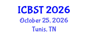 International Conference on BioSensing Technology (ICBST) October 25, 2026 - Tunis, Tunisia